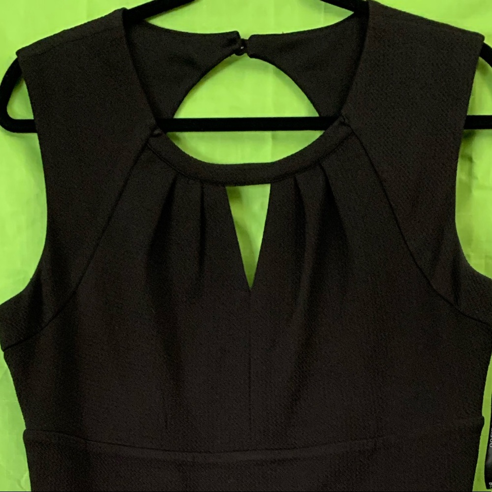Bison Bisou | LBD classy sleeveless black dress | sz.14